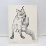 Lithographie signée G. Bressler Renard