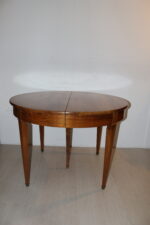 Table de salle à manger ronde avec rallonges