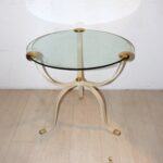 Table pied en métal