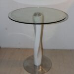 Table de terrasse en verre