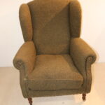 Fauteuil vert
