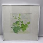 Tableau peinture feuilles