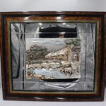 Tableau miroir et sculpture