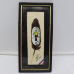 Tableau plume peinte