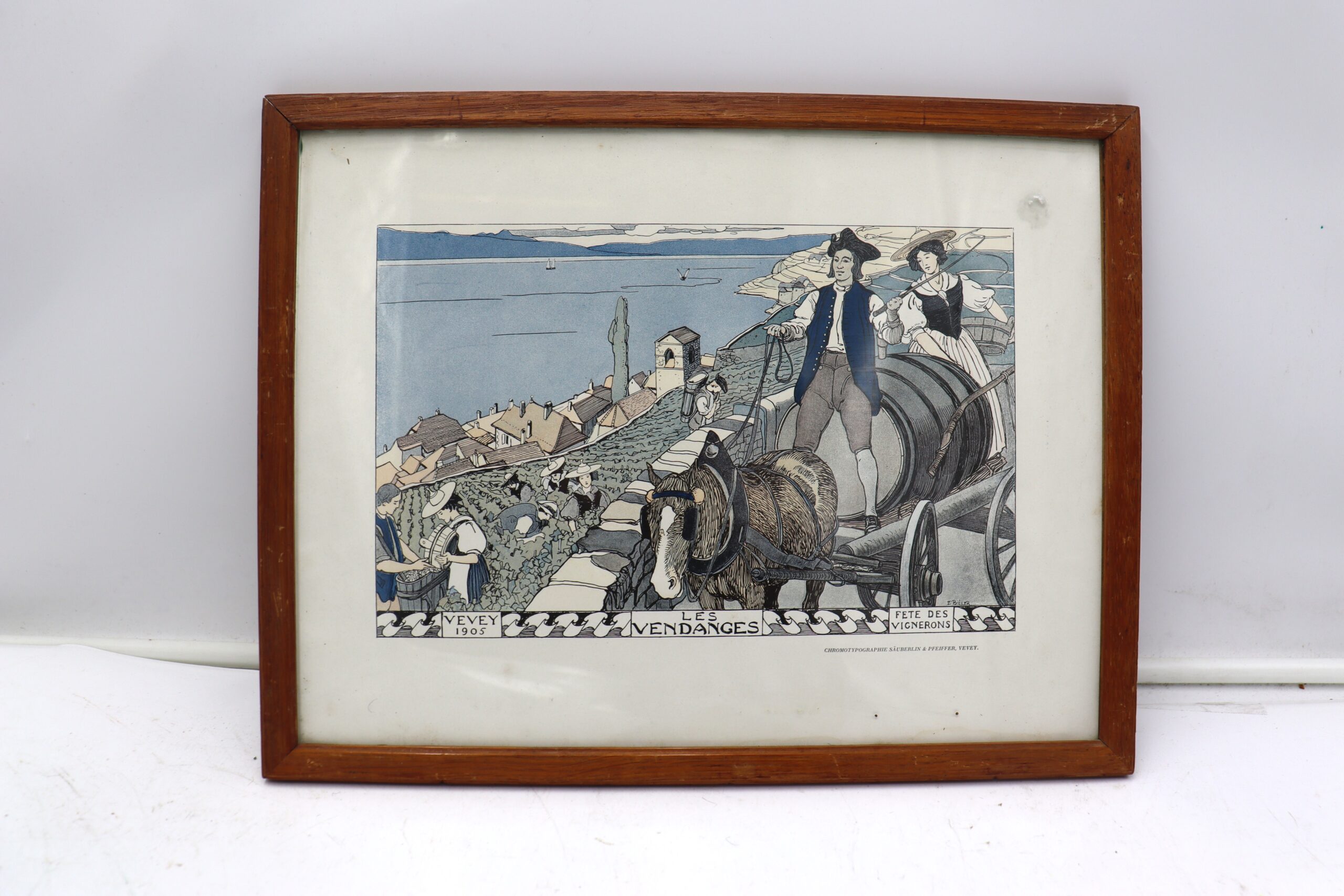 8813 Affiche fête des vignerons 1905 – Image 1