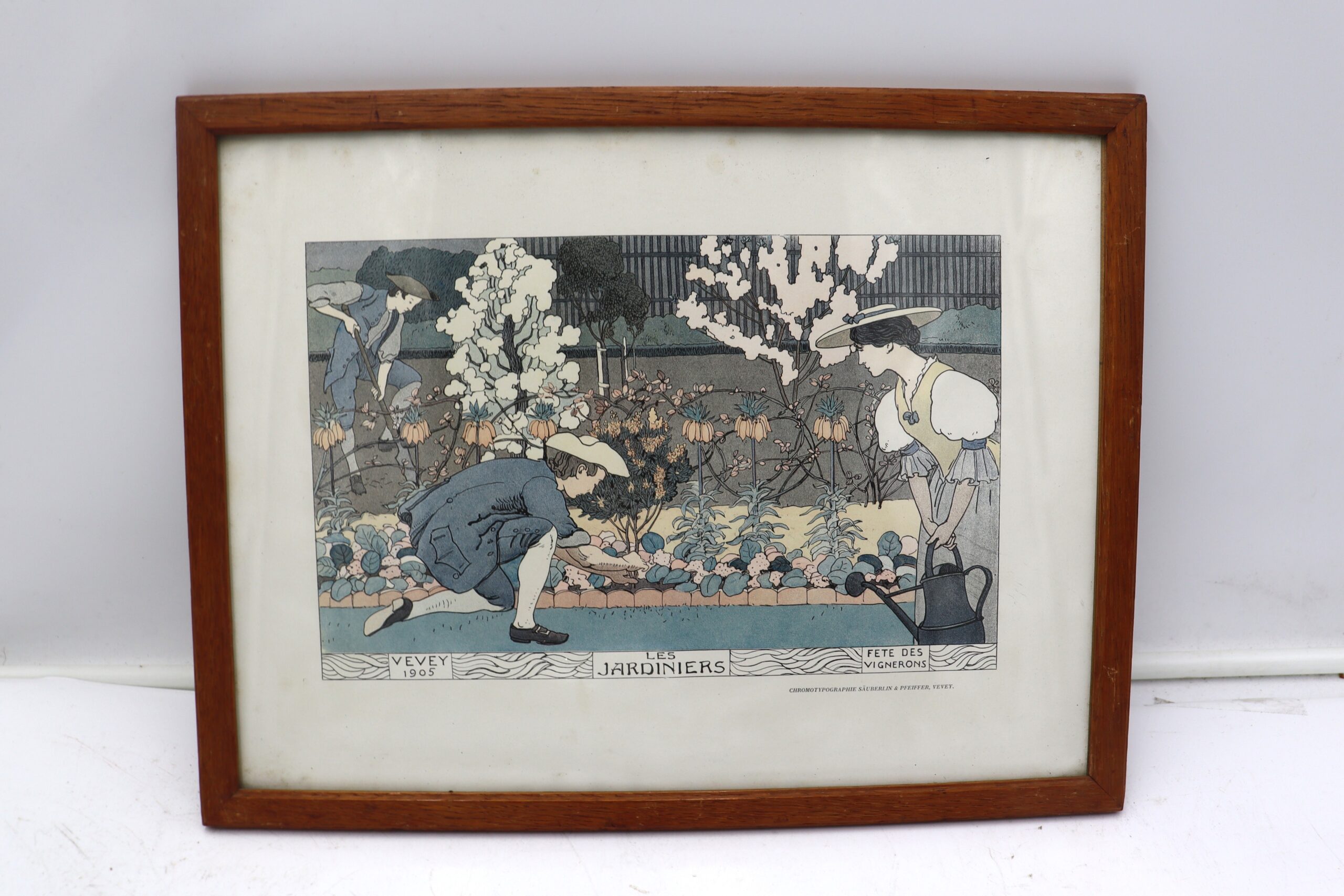 8816 Affiche fête des vignerons 1905 – Image 1