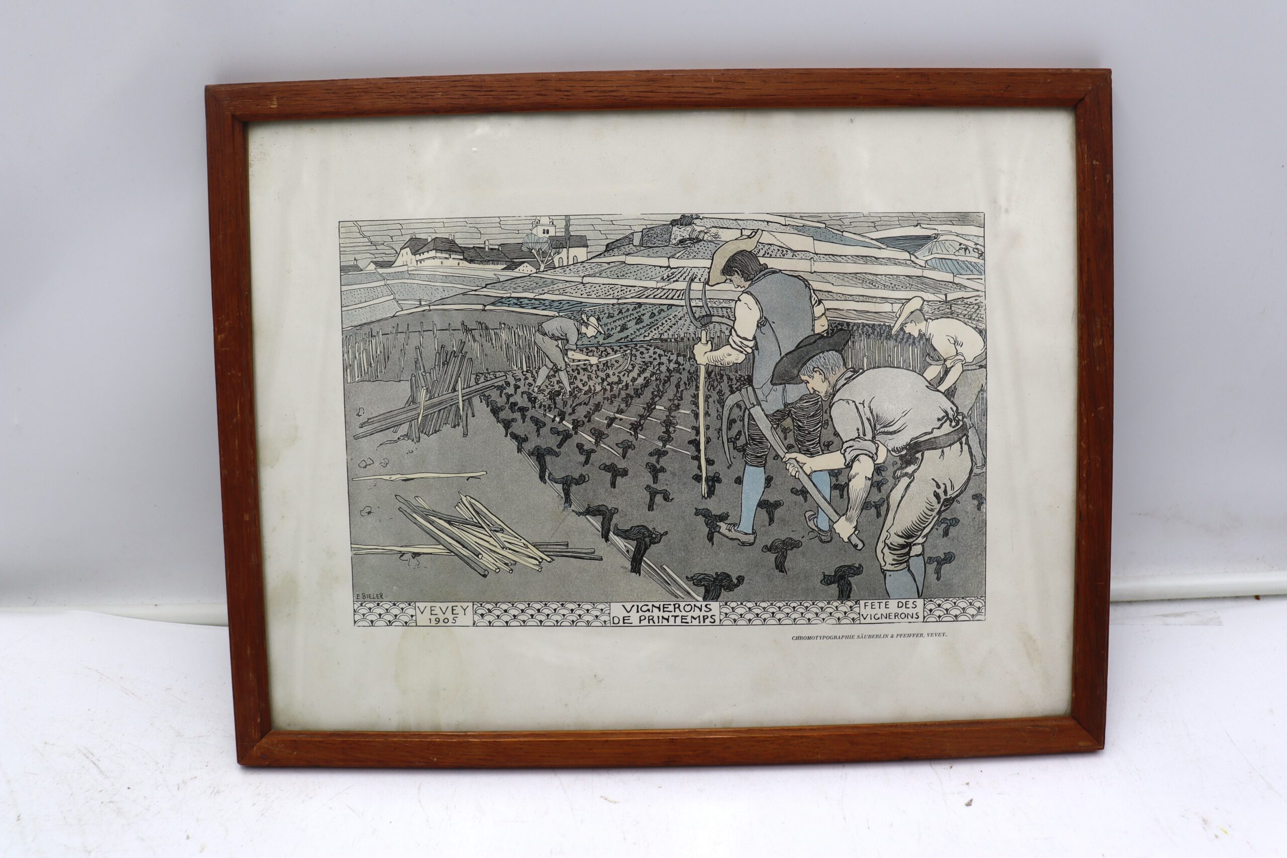 8817 Affiche fête des vignerons 1905 – Image 1