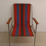 Chaise d'extérieurvintage  pliable