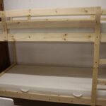 Lit à étage ikea Mydal avec 2x matelas