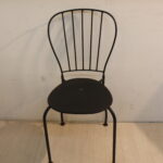 Chaise d'extérieur en métal