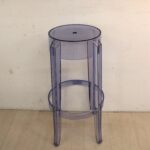 Tabouret en plexi Charles Ghost by Kartell