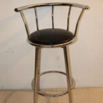 Chaise haute noir