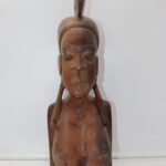 Buste de femme africaine