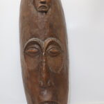 Masque africain en bois