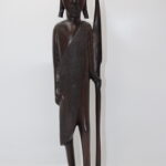 Statuette en ébène