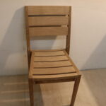 Chaise en bois de terrasse "Tectona"