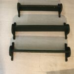 3x petites étagères vertes