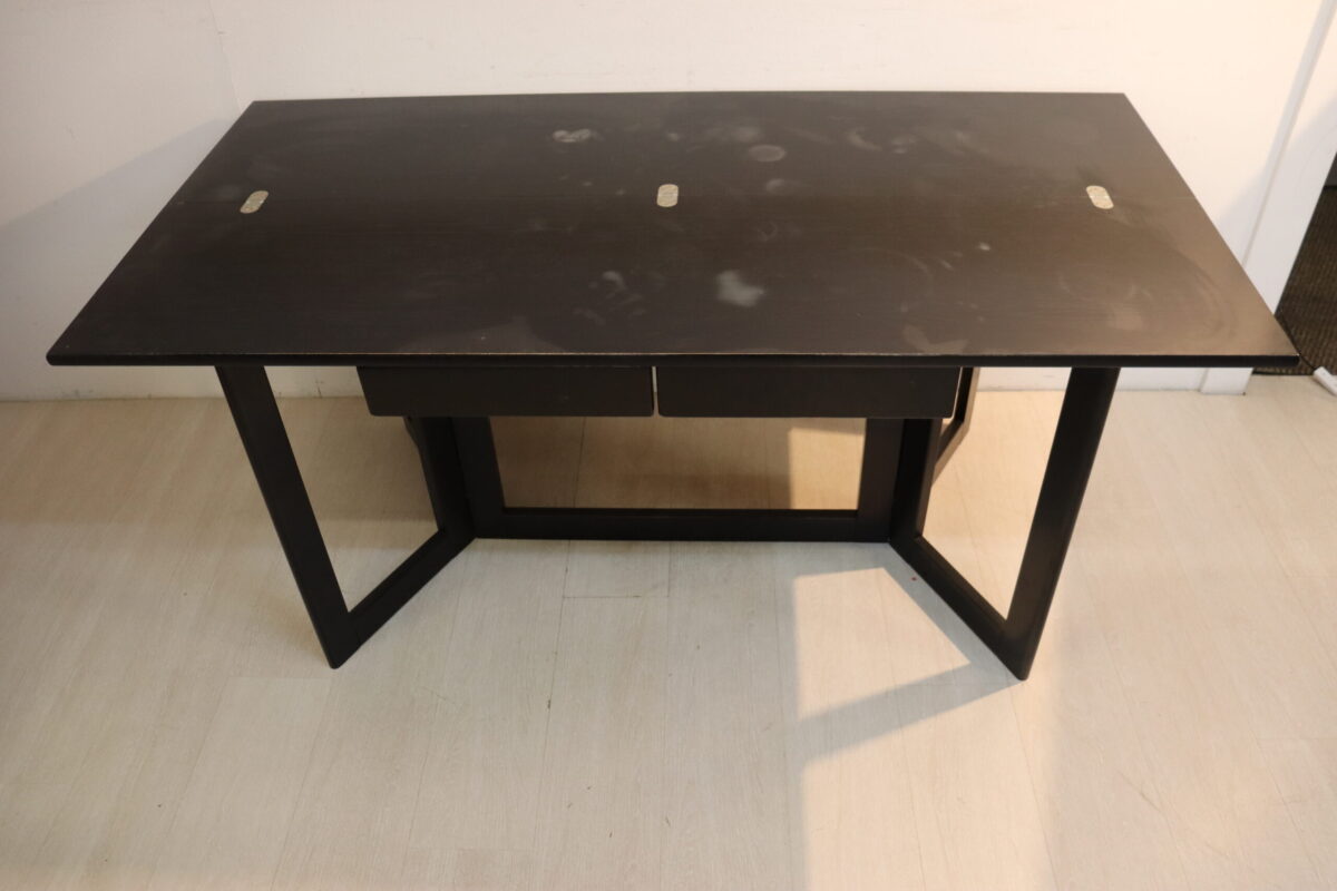 Bureau avec rallonges et tiroirs – Image 2