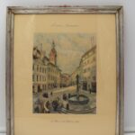 Tableau :Le vieux Lausanne