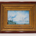 Tableau: peinture de paysage marin