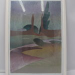 Tableau: paysage abstrait