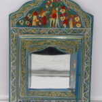 Miroir murale marocain vintage