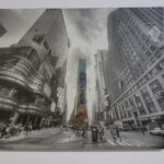 Tableau des rues de New York