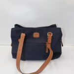 Sac à main bleu marine  "Brics"