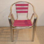 Chaise d'extérieur  en métal