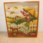 Tableau brodé