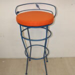 Tabouret de bar en fer forgé