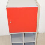 Module de rangement  2 pièces rouge