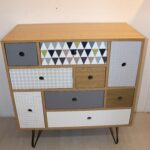 Commode"Buda" 9 tiroirs