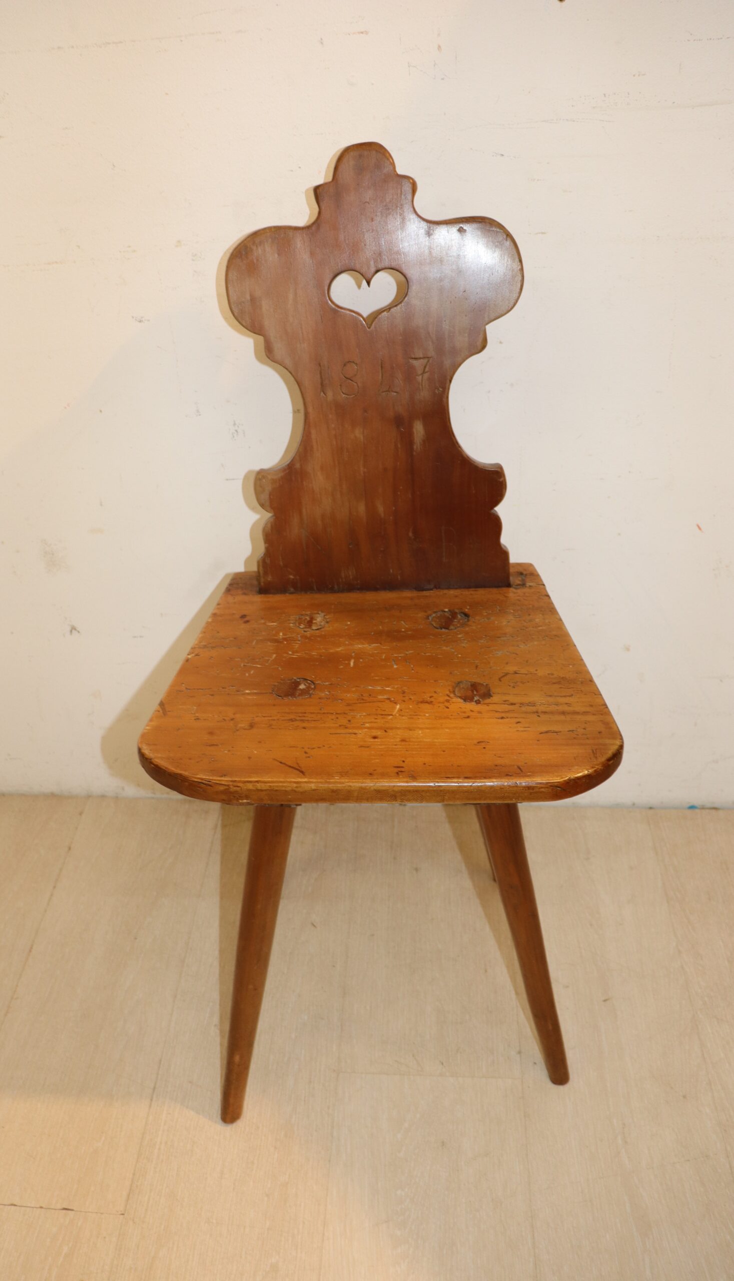 9604 Chaise escabelle 1847 – Image 1