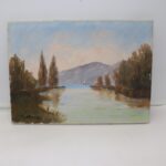 Tableau peinture paysage