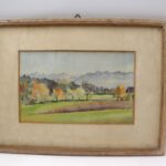 Tableau peinture paysage