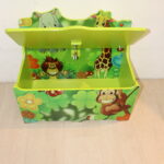 Banc et coffre à jouets
