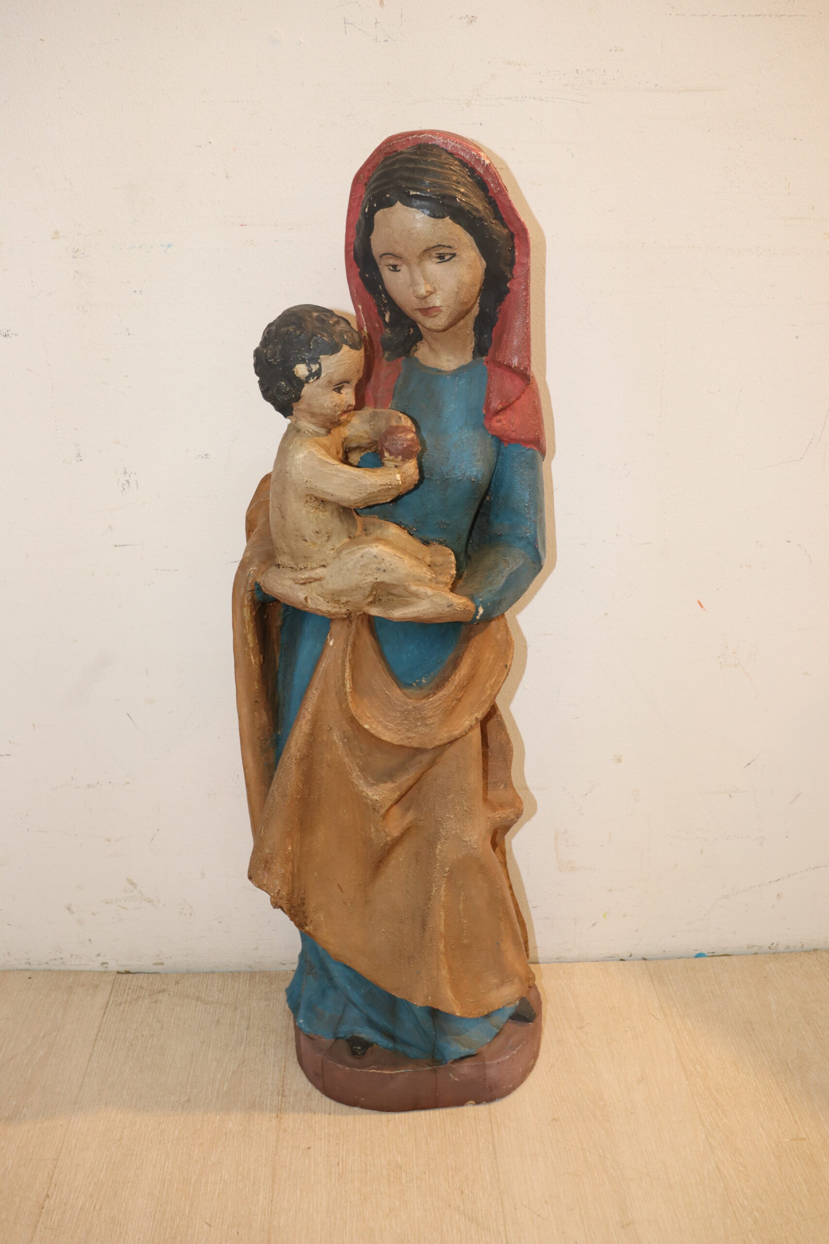 9685 Vierge en bois – Image 1