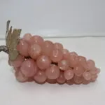 Grape de raisin en quartz rose