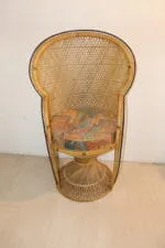 Fauteuil en rotin – Image 2