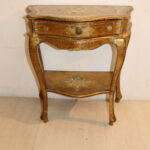 Console en bois doré
