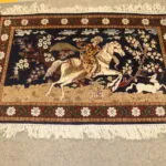 Tapis d'orient noué à la main