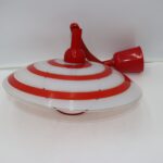Lampe plafonnier en verre