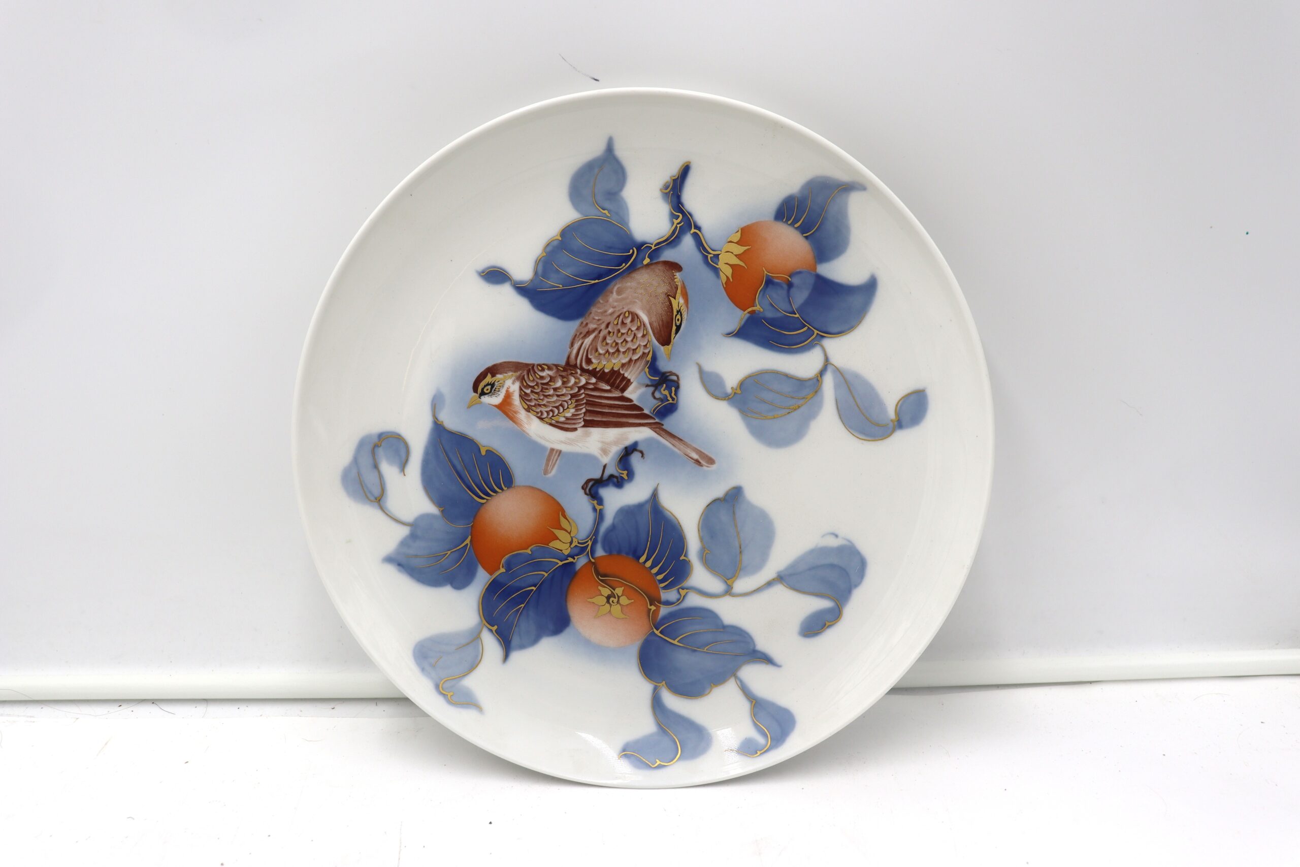 9927 Assiette décorative avec oiseaux – Image 1