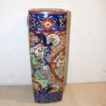 Porte parapluie en porcelaine