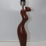 Lampe en bois