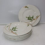 Lot de 6x assiettes "Pagnossin"