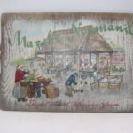 Tableau marché Normand