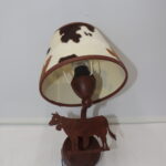 Applique style chalet JP Ryckaert thème vache